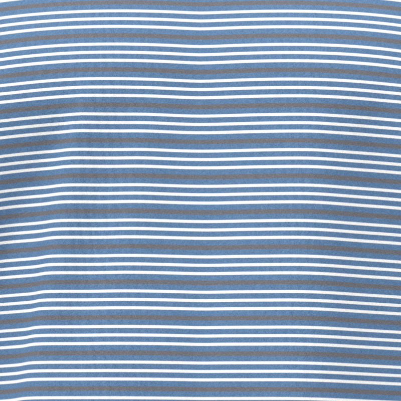 UNDER ARMOUR Matchplay Stripe Men's Polo (Aegean Blue/Wite)