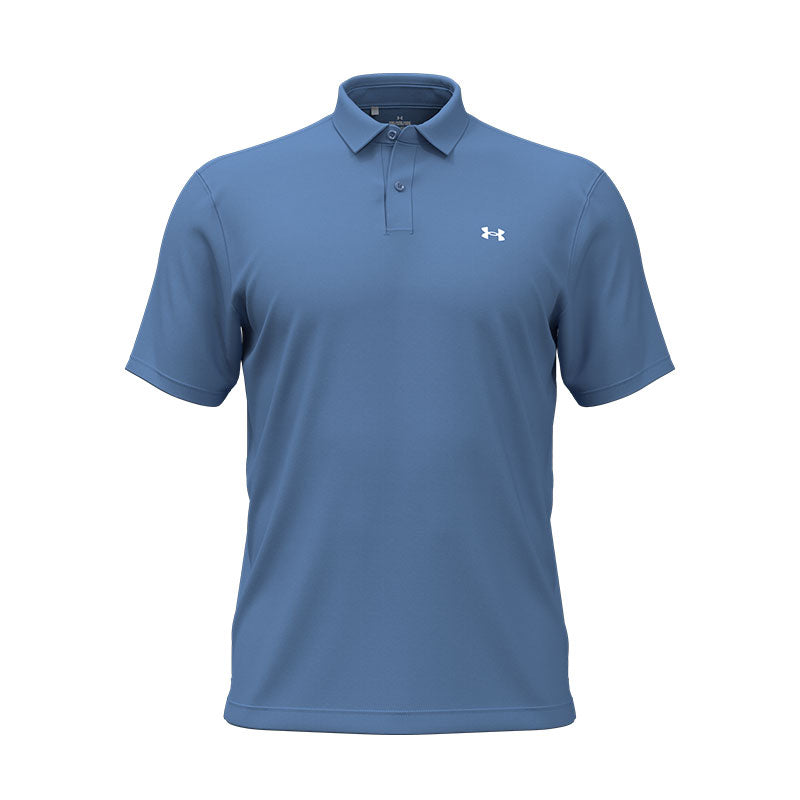 UNDER ARMOUR T2G Men's Pique Polo (Aegean Blue)