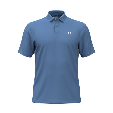 UNDER ARMOUR T2G Men's Pique Polo (Aegean Blue)