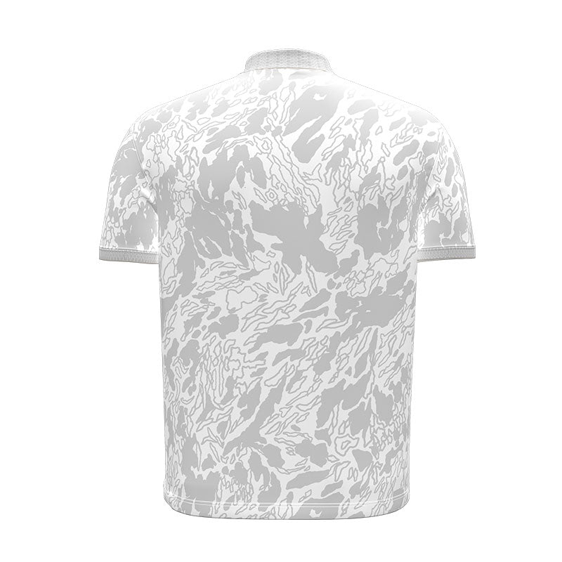 UNDER ARMOUR ArmourDry Jacquard Men's Polo (White/Halo Grey)