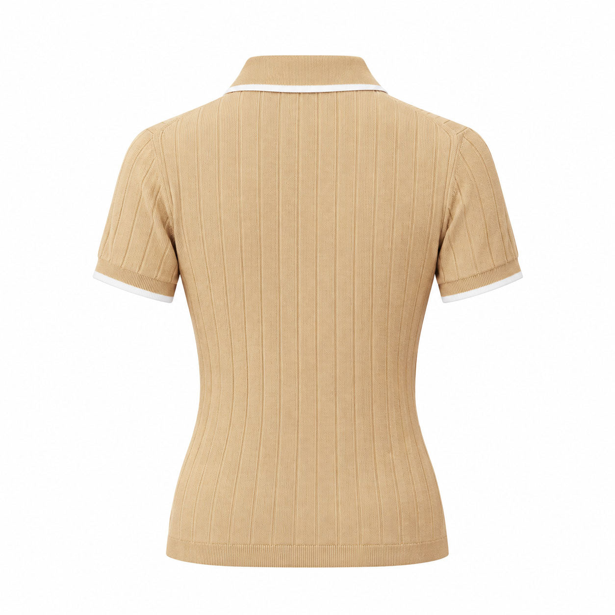 LACOSTE Women's Polo Sweater (Viennese/Flour)