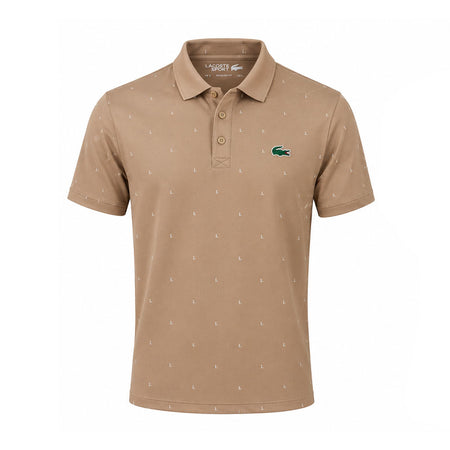 LACOSTE Printed Men's Polo (Viennesse/Flour)