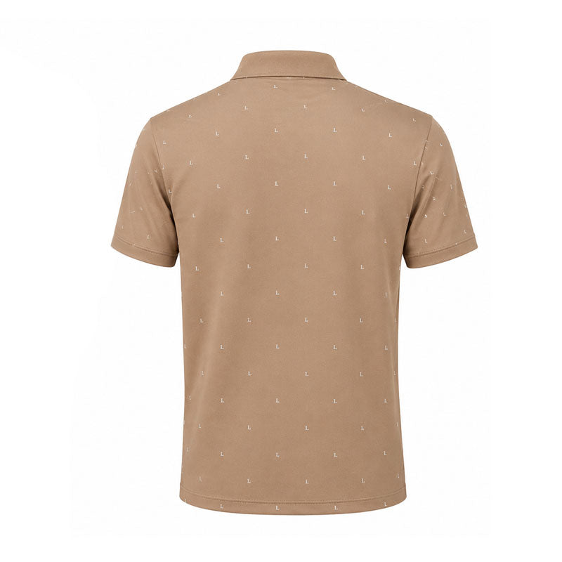 LACOSTE Printed Men's Polo (Viennesse/Flour)