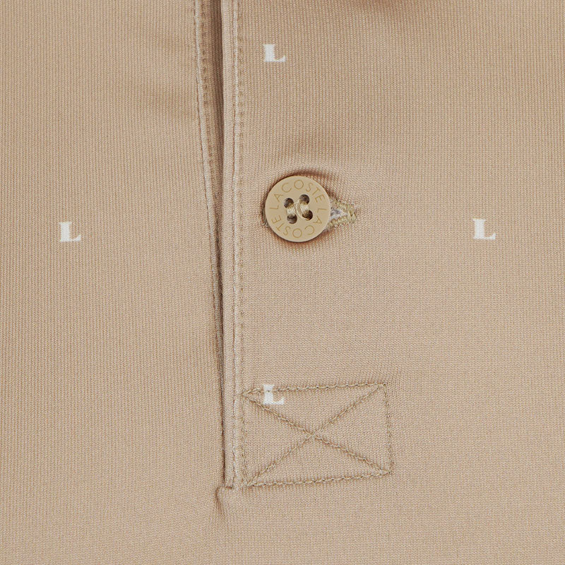 LACOSTE Printed Men's Polo (Viennesse/Flour)