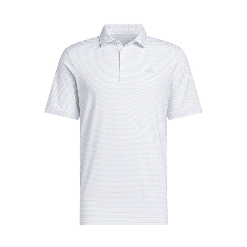 ADIDAS Performance Two-Color Stripe Men's Polo (White)