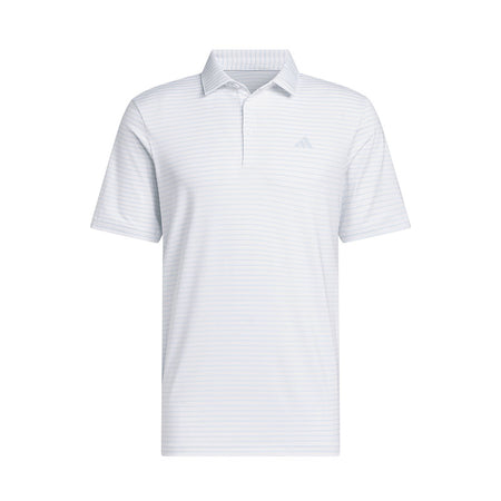 ADIDAS Performance Two-Color Stripe Men's Polo (White)