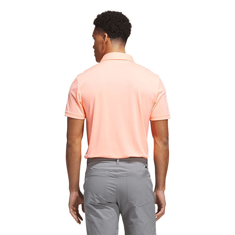 ADIDAS Performance Solid Men's Polo (Orange)