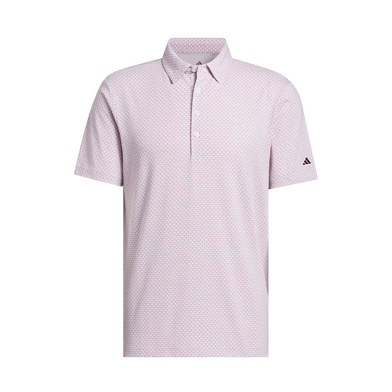 ADIDAS Ultimate365+ Go-To Print Men's Polo (Purple)