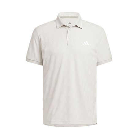 ADIDAS Jacquard Men's Polo (White)