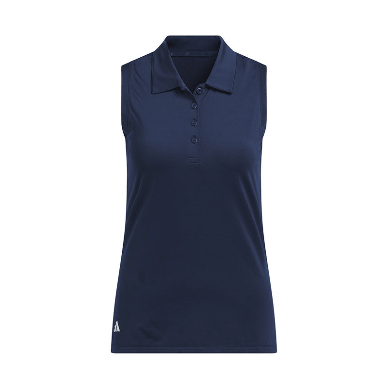 ADIDAS Ultimate365 Solid Women's Sleeveless Polo (Blue)
