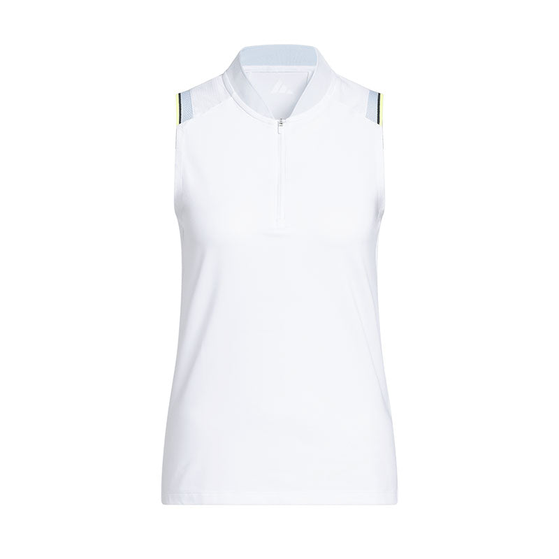 ADIDAS Ultimate365 Climacool Quarter-Zip Women's Polo (Blue)
