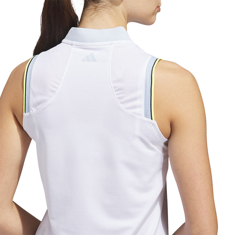 ADIDAS Ultimate365 Climacool Quarter-Zip Women's Polo (Blue)