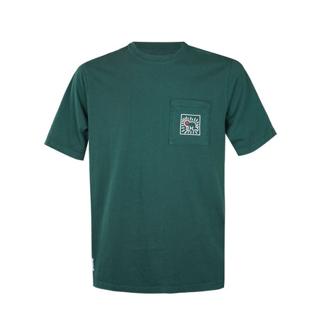 MALBON GOLF x Keith Haring Pocket Men's T-Shirt (Green)