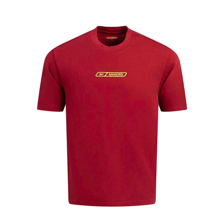 MANORS x Reebok Men's Graphic T-Shirt (Burgundy)