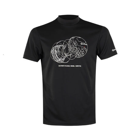 TAYLORMADE T-ICE Concept Men's Mock Shirt (Black)