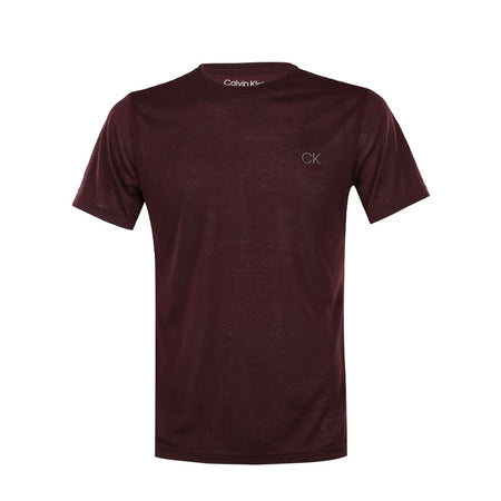 CALVIN KLEIN Performance Men's T-Shirt (Burgundy)
