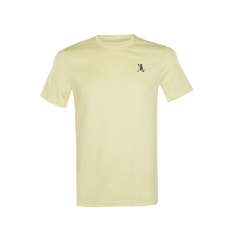 DISNEY Mickey Men's T-Shirt (Pastel Yellow)