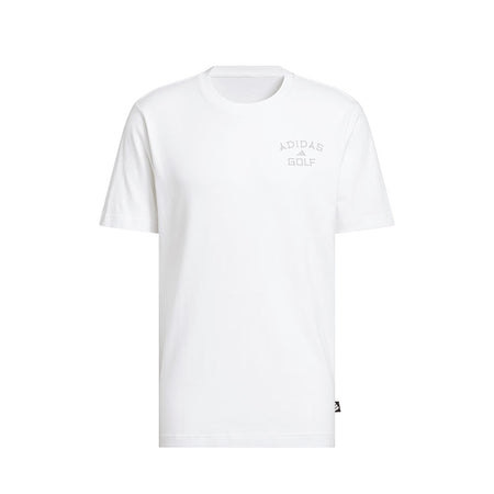 ADIDAS Golf Chip In Paradise Graphic Men's T-Shirt (White)