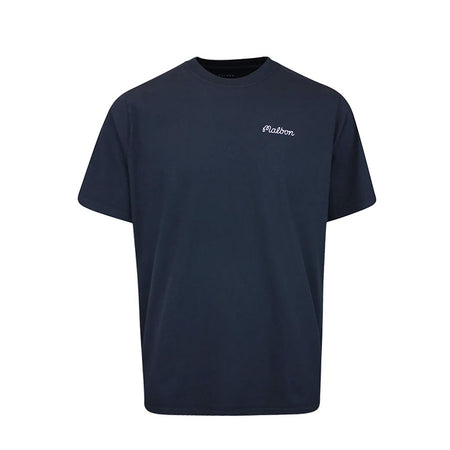 MALBON GOLF Bermuda Baldwin Men's T-Shirt (Navy)