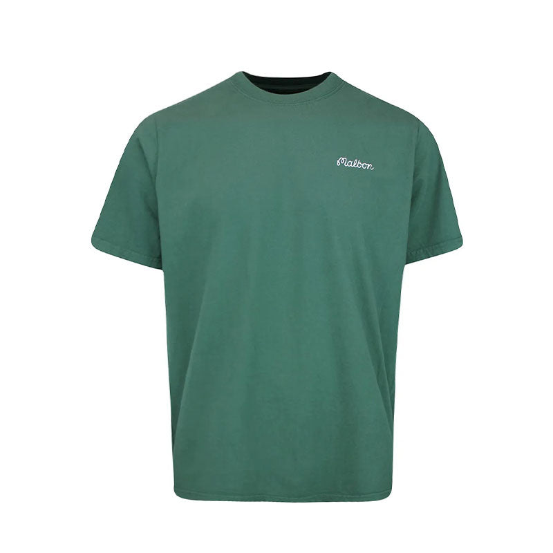 MALBON GOLF Bermuda Baldwin Men's T-Shirt (Forest)