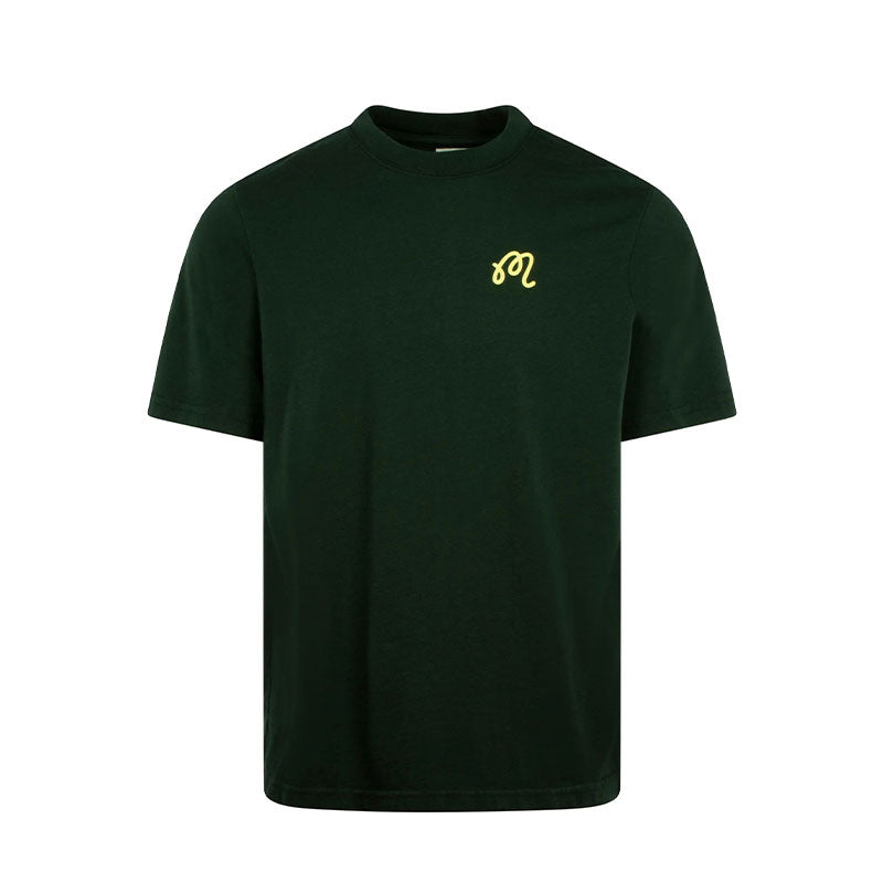 MALBON GOLF Bermuda Origin Men's T-Shirt (Dark Olive)