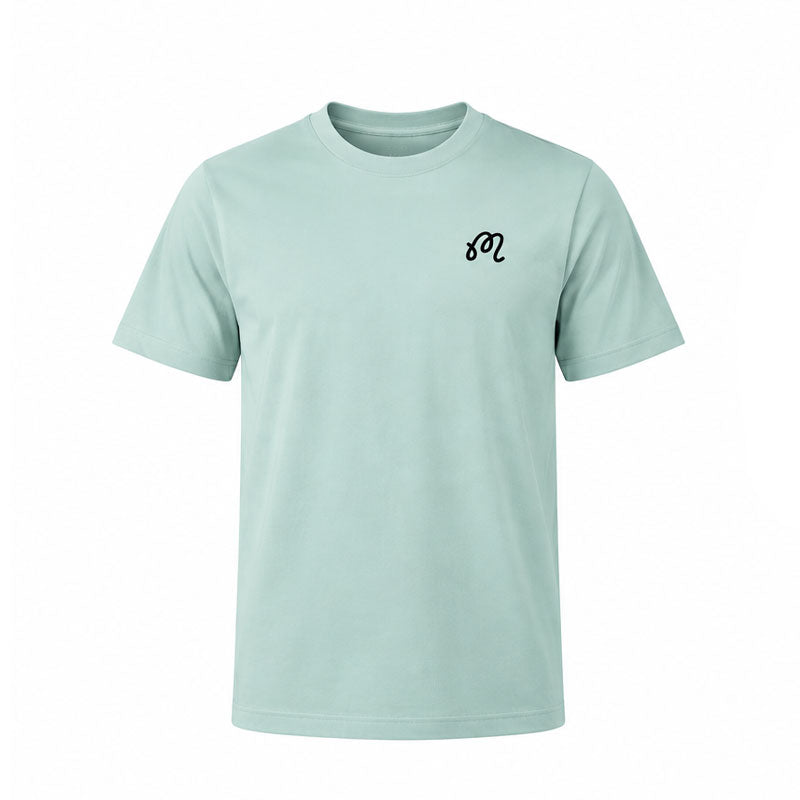MALBON GOLF Bermuda Cigar Men's T-Shirt (Surf Spray)