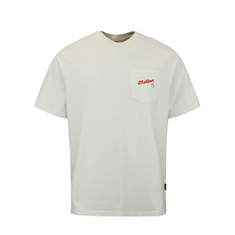 MALBON GOLF Vista Demand Men's T-Shirt (Ivory)