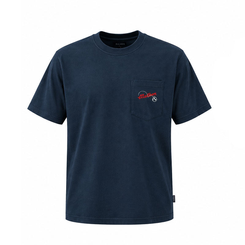 MALBON GOLF Vista Demand Men's T-Shirt (Blueberry)