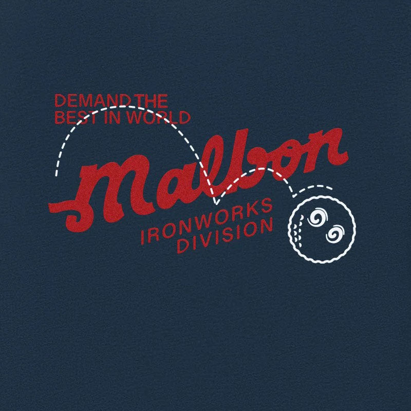 MALBON GOLF Vista Demand Men's T-Shirt (Blueberry)