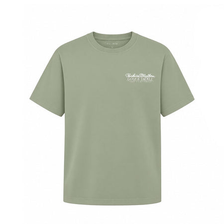MALBON GOLF Bermuda Bahair Men's T-Shirt (Seagrass)