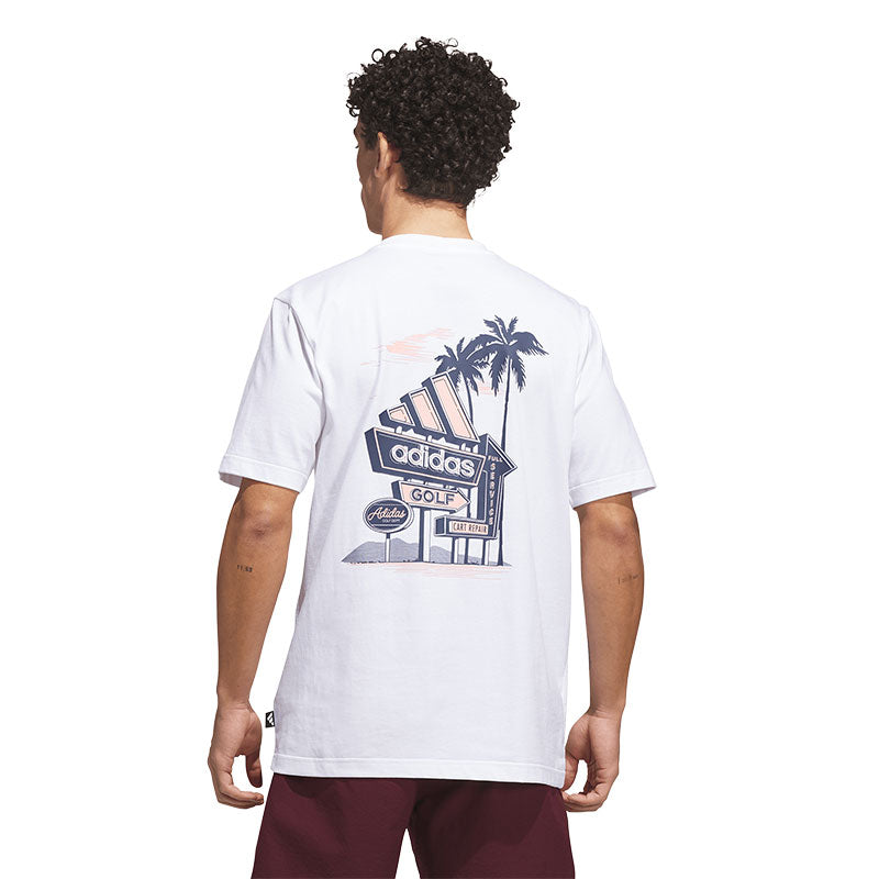 ADIDAS Golf Category Graphic Men's T-Shirt (White)