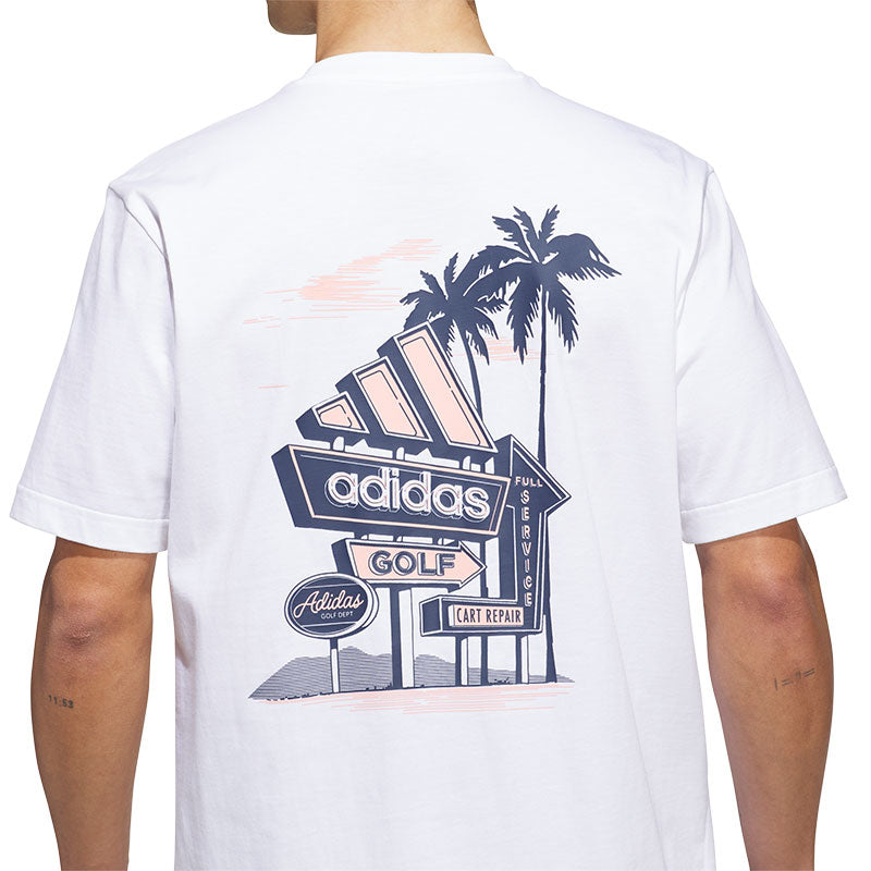 ADIDAS Golf Category Graphic Men's T-Shirt (White)