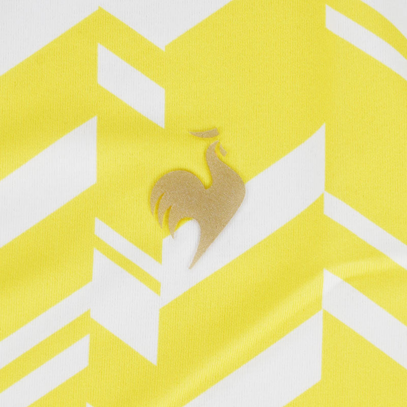 LE COQ SPORTIF GOLF Herringbone Women's Shirt (Yellow)