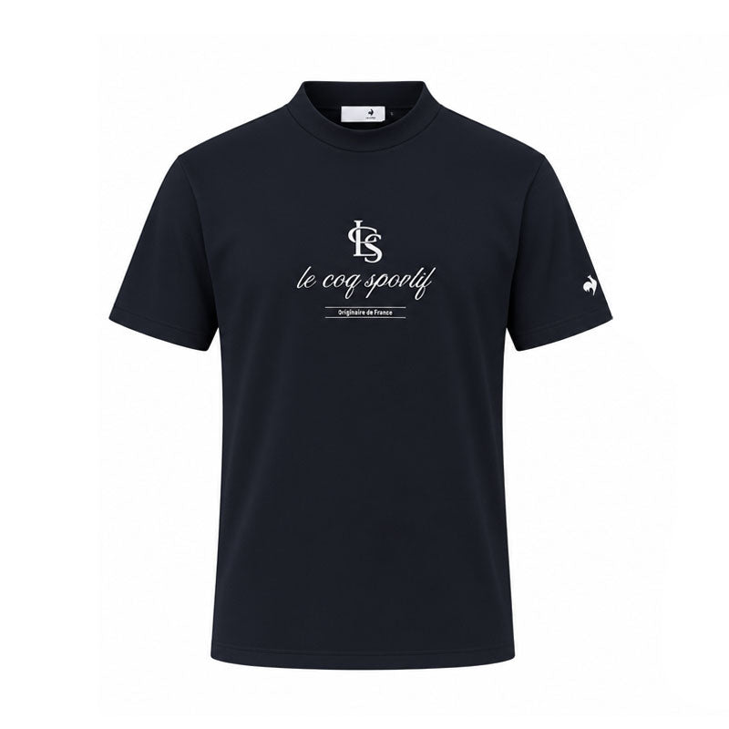 LE COQ SPORTIF GOLF Label Design Men's Polo (Navy)