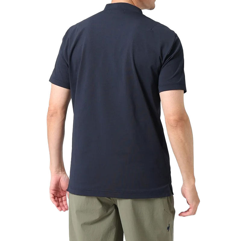 LE COQ SPORTIF GOLF Label Design Men's Polo (Navy)
