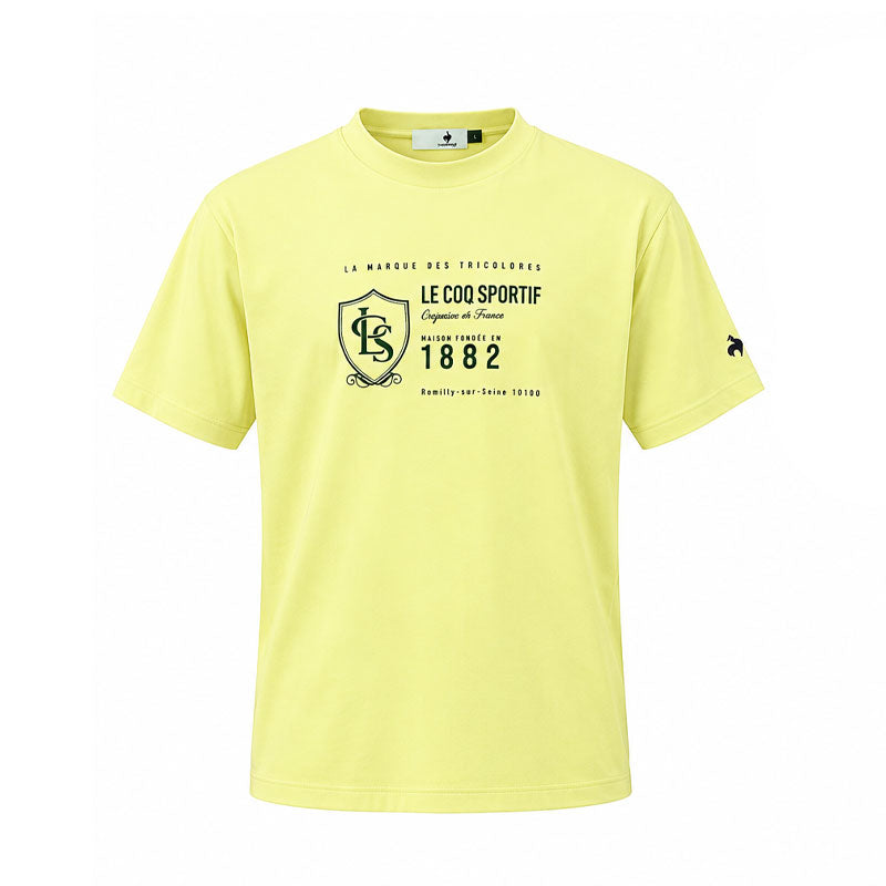 LE COQ SPORTIF GOLF Label Design Men's Polo (Lime)