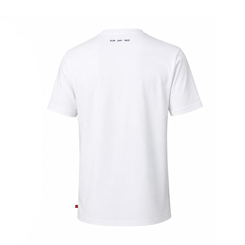 SUN DAY RED Icon Men's T-Shirt (White)