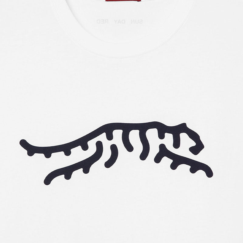 SUN DAY RED Icon Men's T-Shirt (White)