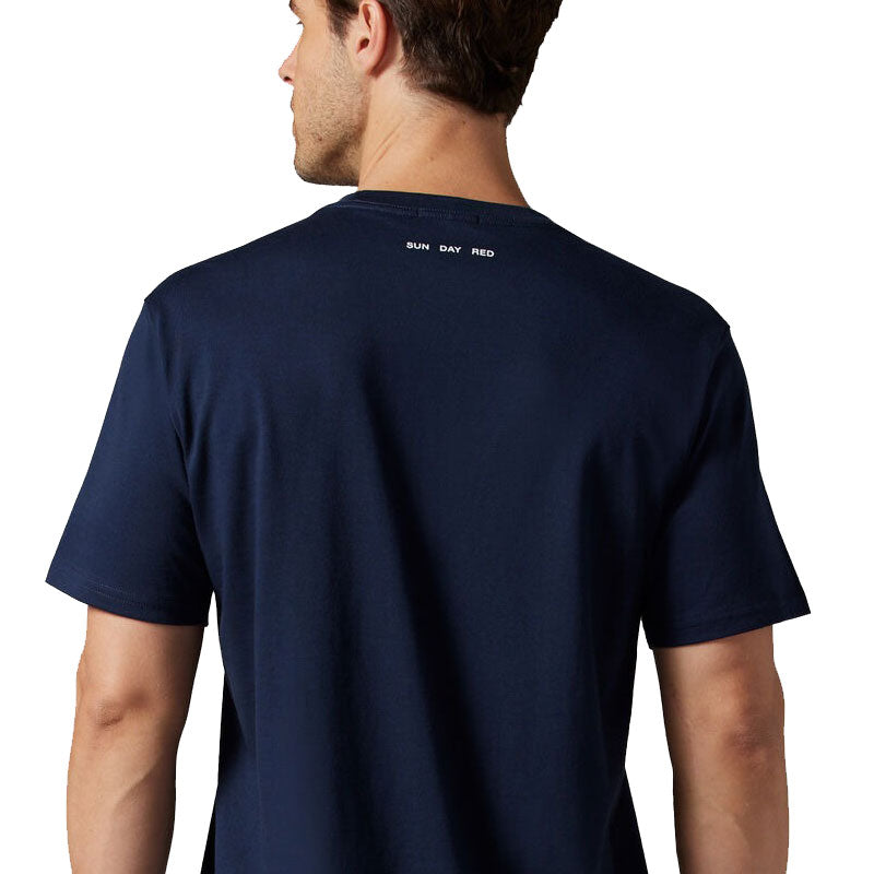 SUN DAY RED Icon Men's T-Shirt (Navy Blazer)
