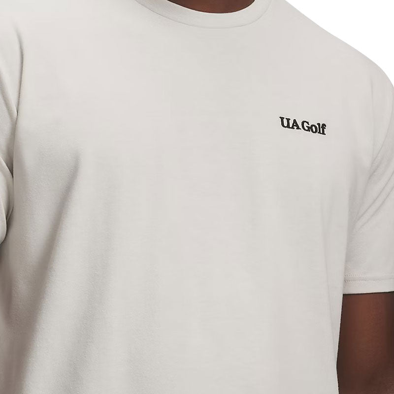 UNDER ARMOUR Across The Pond Graphic Men's Polo (Summit White)