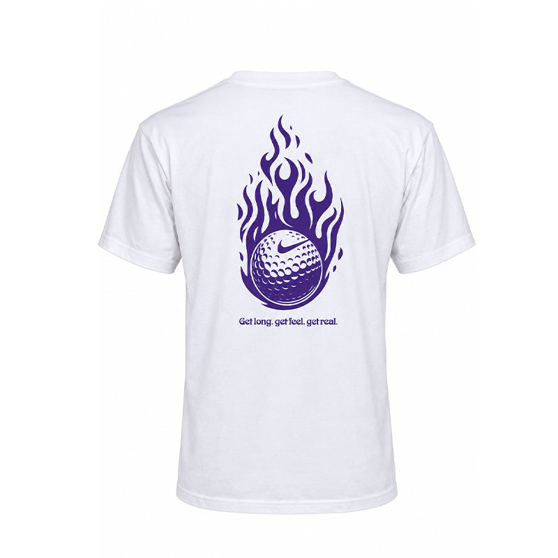 NIKE Tiger Woods Logo Men's T-Shirt (White)