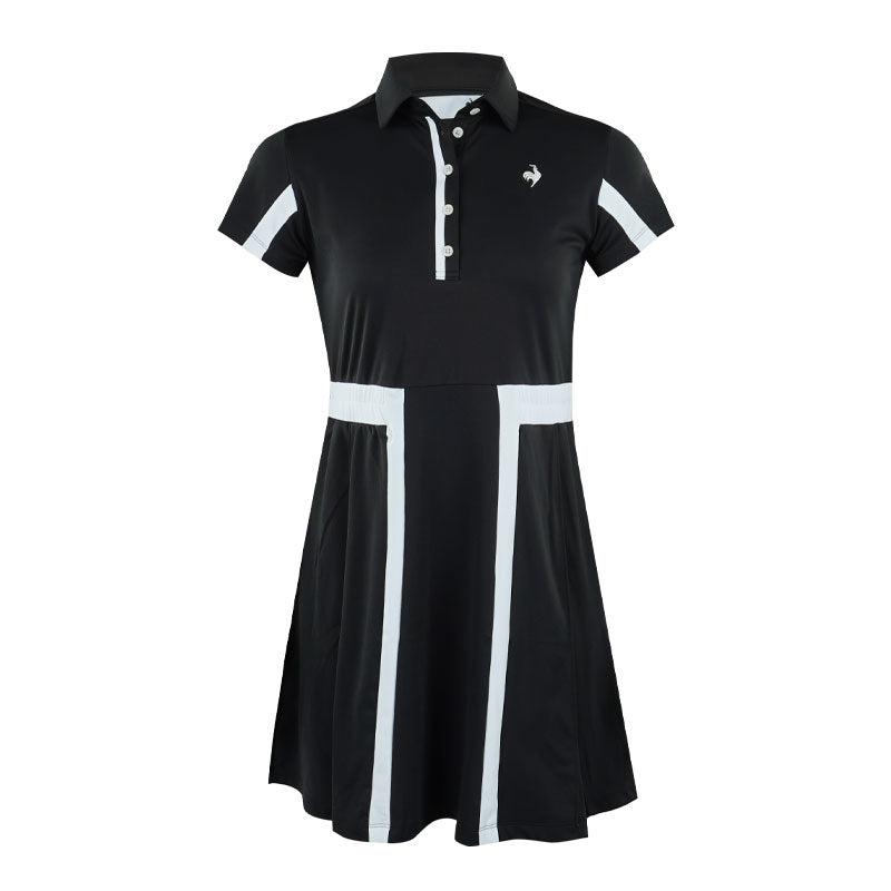 LE COQ SPORTIF GOLF Mondarian Dress (Black)