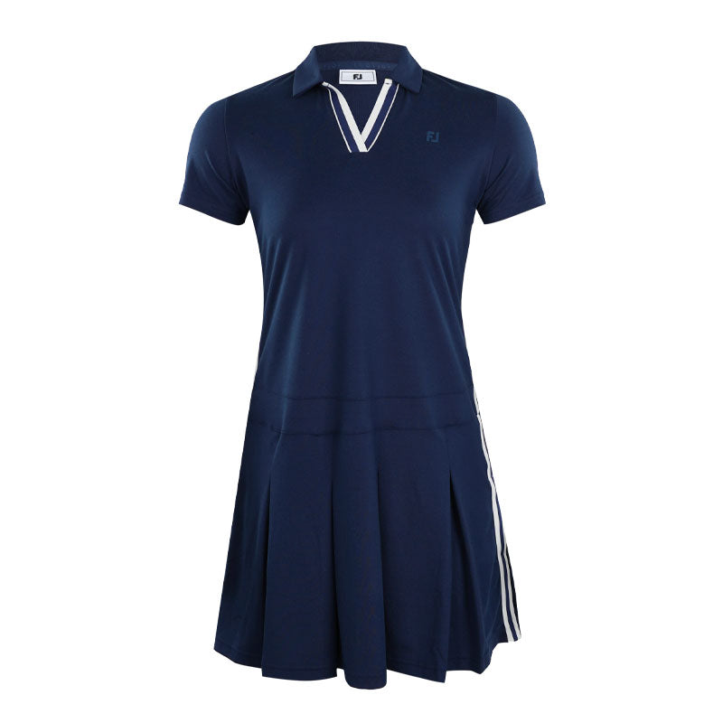 FOOTJOY Pleated Dress (Navy)