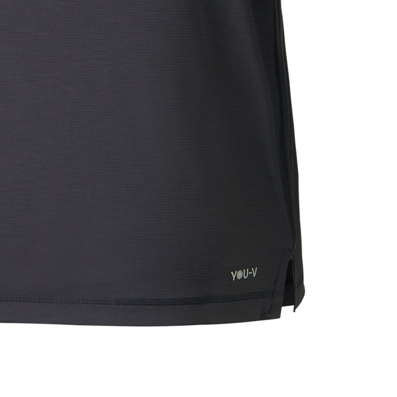 PUMA Youv Men's Long Sleeve Polo (Black)