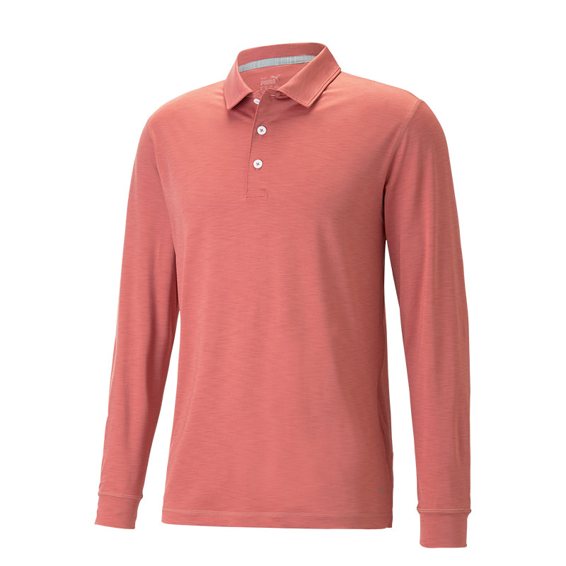 PUMA YouV Long Sleeve Polo (Heartfelt)