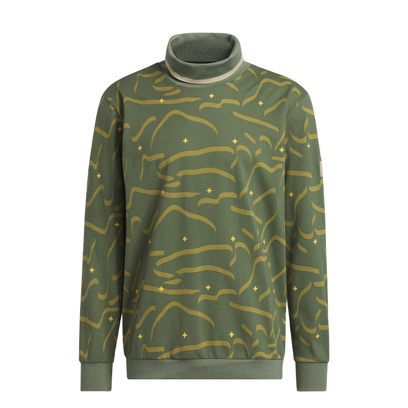 ADIDAS Adicross Turtle Neck Men's Long Sleeve Polo (Artic)