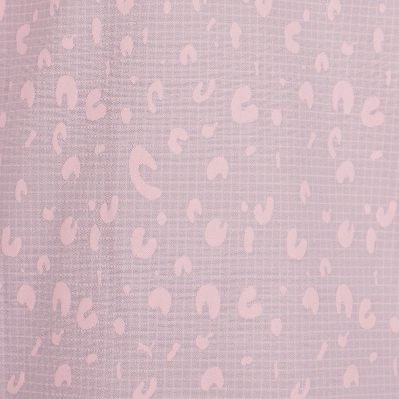 PUMA Leopard Jacquard Women's Long Sleeve Polo (Peach)