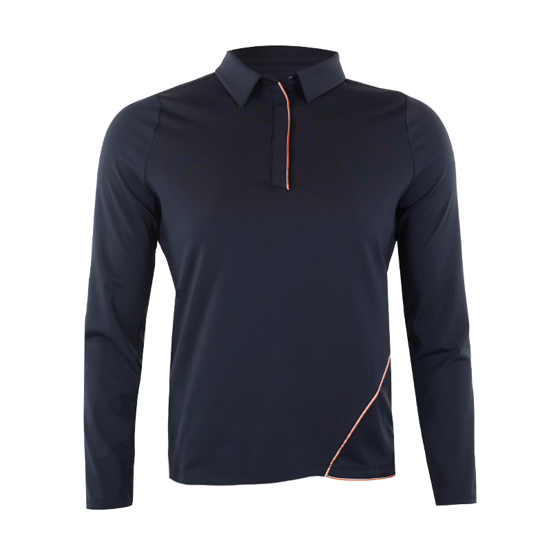HONMA Urban Women's Long Sleeve Shirt (Dark Navy)