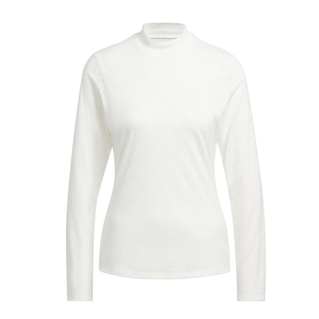 ADIDAS Ultimate365 Tour HEAT.RDY Women's Long Sleeve Mock (White)