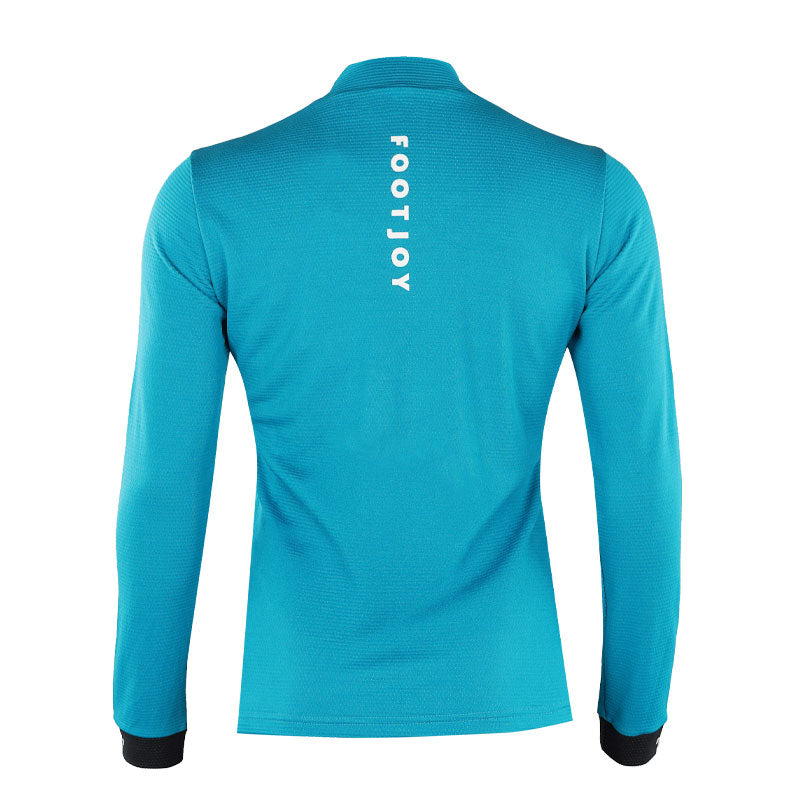 FOOTJOY Japan Solid Women's Long Sleeve Mock Shirt (Blue)
